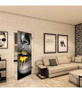 Ganzglastür - Fotoprint Model 352 für ein modernes Zuhause
