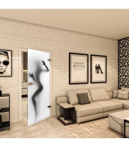 Ganzglastür - Fotoprint Model 354 für ein modernes Zuhause