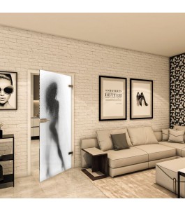 Ganzglastür - Fotoprint Model 356 für ein modernes Zuhause