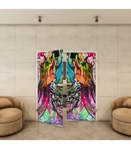 Ganzglastür - Fotoprint Model 1 für ein modernes Zuhause