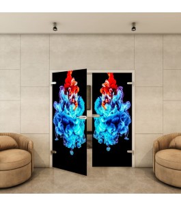 Ganzglastür - Fotoprint Model 3 für ein modernes Zuhause