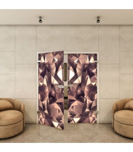 Ganzglastür - Fotoprint Model 4 für ein modernes Zuhause