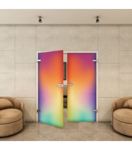 Ganzglastür - Fotoprint Model 5 für ein modernes Zuhause