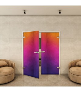 Ganzglastür - Fotoprint Model 7 für ein modernes Zuhause