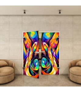 Ganzglastür - Fotoprint Model 14 für ein modernes Zuhause