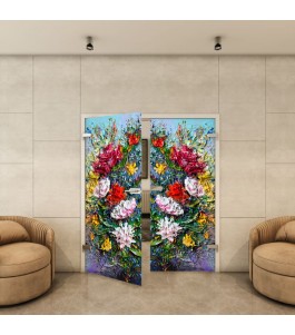 Ganzglastür - Fotoprint Model 22 für ein modernes Zuhause