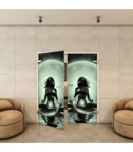 Ganzglastür - Fotoprint Model 38 für ein modernes Zuhause