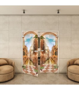 Ganzglastür - Fotoprint Model 43 für ein modernes Zuhause