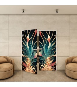 Ganzglastür - Fotoprint Model 54 für ein modernes Zuhause