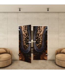 Ganzglastür - Fotoprint Model 61 für ein modernes Zuhause