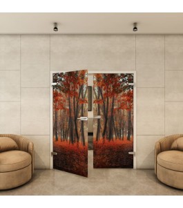 Ganzglastür - Fotoprint Model 67 für ein modernes Zuhause