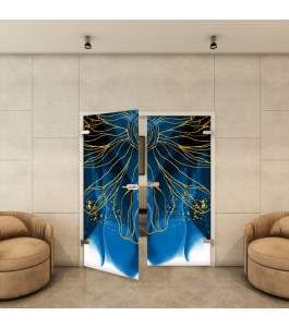 Ganzglastür - Fotoprint Model 77 für ein modernes Zuhause