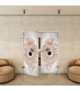 Ganzglastür - Fotoprint Model 103 für ein modernes Zuhause