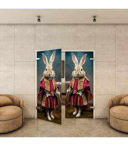 Ganzglastür - Fotoprint Model 107 für ein modernes Zuhause