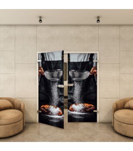 Ganzglastür - Fotoprint Model 115 für ein modernes Zuhause