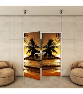 Ganzglastür - Fotoprint Model 136 für ein modernes Zuhause