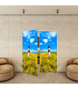 Ganzglastür - Fotoprint Model 148 für ein modernes Zuhause