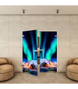 Ganzglastür - Fotoprint Model 151 für ein modernes Zuhause