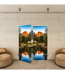 Ganzglastür - Fotoprint Model 160 für ein modernes Zuhause
