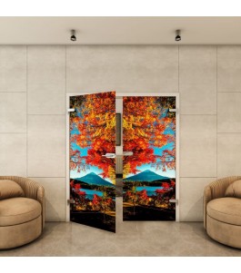 Ganzglastür - Fotoprint Model 181 für ein modernes Zuhause