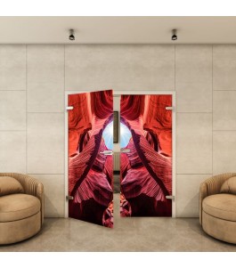 Ganzglastür - Fotoprint Model 186 für ein modernes Zuhause