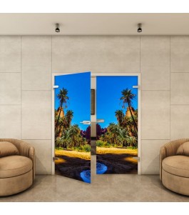 Ganzglastür - Fotoprint Model 189 für ein modernes Zuhause