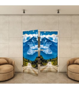 Ganzglastür - Fotoprint Model 193 für ein modernes Zuhause