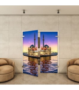 Ganzglastür - Fotoprint Model 209 für ein modernes Zuhause