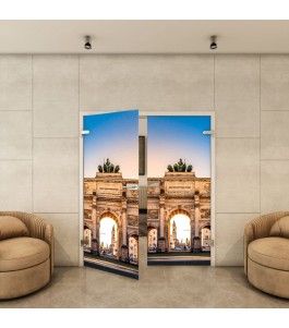 Ganzglastür - Fotoprint Model 212 für ein modernes Zuhause