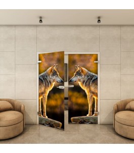 Ganzglastür - Fotoprint Model 228 für ein modernes Zuhause