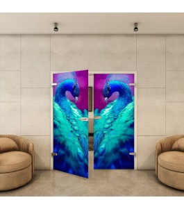 Ganzglastür - Fotoprint Model 229 für ein modernes Zuhause
