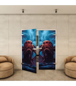 Ganzglastür - Fotoprint Model 232 für ein modernes Zuhause