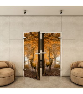 Ganzglastür - Fotoprint Model 236 für ein modernes Zuhause