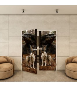 Ganzglastür - Fotoprint Model 239 für ein modernes Zuhause