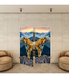 Ganzglastür - Fotoprint Model 244 für ein modernes Zuhause