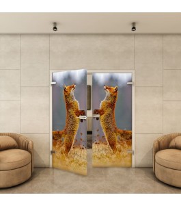 Ganzglastür - Fotoprint Model 245 für ein modernes Zuhause