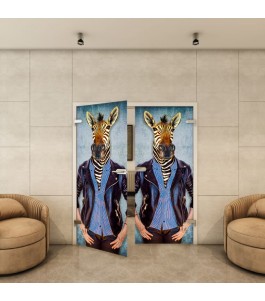 Ganzglastür - Fotoprint Model 249 für ein modernes Zuhause