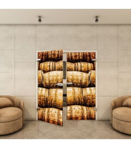 Ganzglastür - Fotoprint Model 255 für ein modernes Zuhause