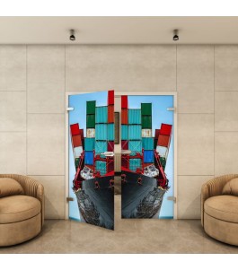 Ganzglastür - Fotoprint Model 264 für ein modernes Zuhause