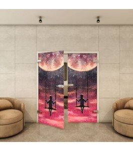 Ganzglastür - Fotoprint Model 273 für ein modernes Zuhause