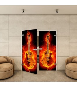 Ganzglastür - Fotoprint Model 275 für ein modernes Zuhause