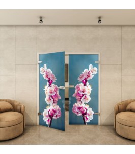 Ganzglastür - Fotoprint Model 281 für ein modernes Zuhause