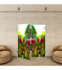 Ganzglastür - Fotoprint Model 282 für ein modernes Zuhause