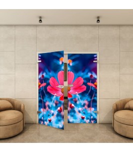 Ganzglastür - Fotoprint Model 284 für ein modernes Zuhause