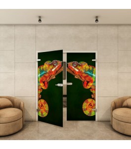 Ganzglastür - Fotoprint Model 296 für ein modernes Zuhause