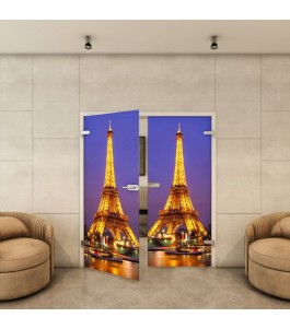 Ganzglastür - Fotoprint Model 298 für ein modernes Zuhause