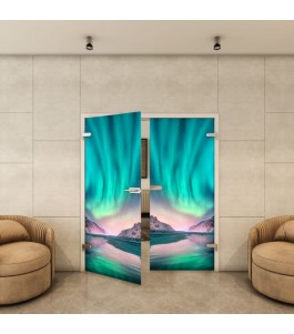 Ganzglastür - Fotoprint Model 300 für ein modernes Zuhause