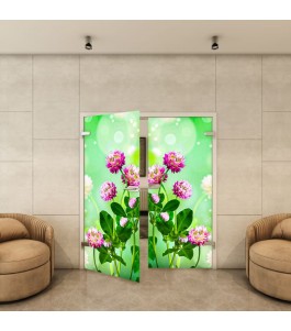 Ganzglastür - Fotoprint Model 307 für ein modernes Zuhause