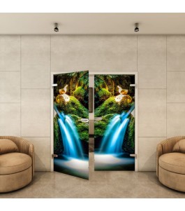 Ganzglastür - Fotoprint Model 311 für ein modernes Zuhause