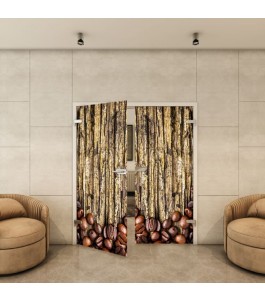 Ganzglastür - Fotoprint Model 312 für ein modernes Zuhause